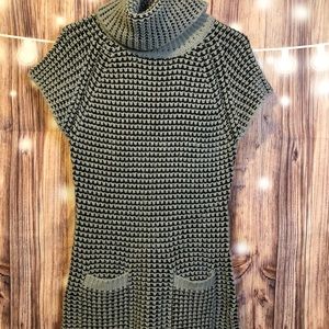 Cowl Neck Long Sweater